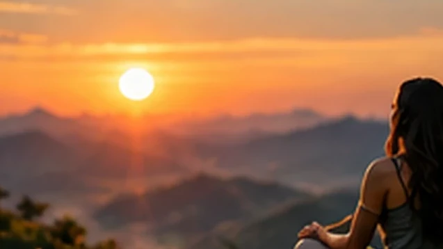 Momento de silêncio e reflexão à luz de velas